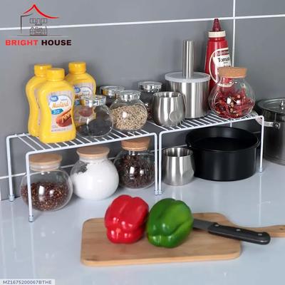 Metal Spices Rack for Kitchen Storage Organization